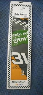 Baby Fanatic NASCAR Wooden Growth Chart Jeff Burton #31
