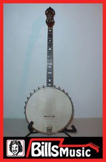 Vintage 1922 Bacon Blue Ribbon Style A Tenor 4 String Banjo
