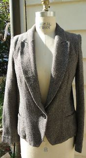 Hot French Designer Etoile ISABEL MARANT Wool Tweed Blazer Jacket 3 
