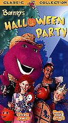 Barney Barneys Halloween Party VHS Classic Collection Clamshell 