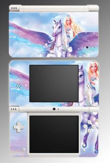 Barbie Princess Unicorn Game Skin 3 for Nintendo DSi XL