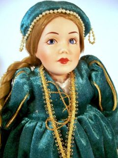Danbury Mint Porcelain doll Rapunzel Storybook Series First Issue with 
