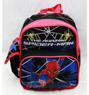 NWT The Amazing Spiderman 10 Mini Backpack Bag Newest Style Licensed 