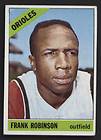 Frank Robinson Baltimore Orioles 1966 Topps Card #310