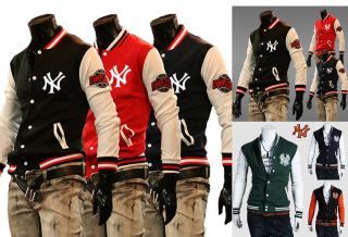 Mens NY Classic baseball uniform baseball shirt Jacket Sweats&Hoodies 