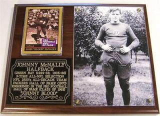 Johnny Blood McNally Green Bay Packers Hall of Fame Halfback NFL Photo 