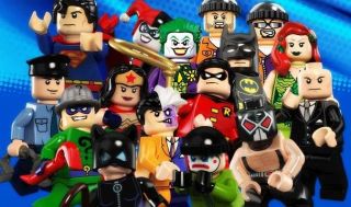 LEGO SuperHeroes Minifigs YOUR CHOICE Marvel DC Bane Black Widow 