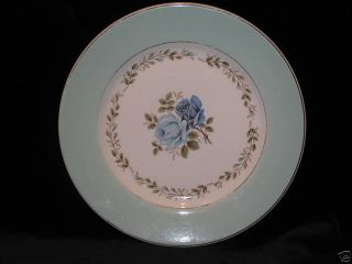 BARRATTS   ENGLAND  TURQUOISE   DINNER PLATE