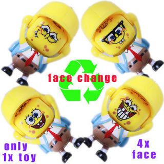 Spongebob Toy Changing Face Sponge Bob Doll Party Supplies Decor Phone 