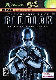 The Chronicles of Riddick Escape from Butcher Bay (Xbo
