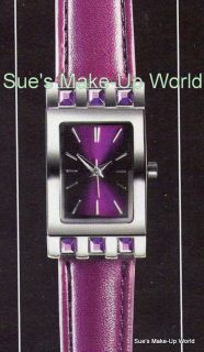 Avon LADIES PURPLE WATCH ~ Ideal Gift ~ New & Boxed