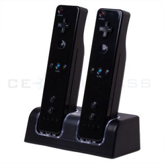 Remote Controller Charger + 2 New Battery Packs for Wii