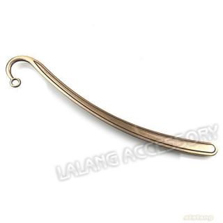   Bronze Vintage Smooth Alloy Bookmark For Beading Hot Sale 160567