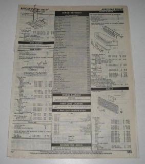 parts list crash sheets benz g class 2002 05 03 04 05