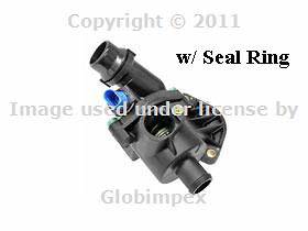    05) Thermostat w/ Seal Ring BEHR OEM NEW +Warranty (Fits Audi A4
