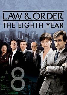 Law Order The Eighth Year DVD, 2010, 5 Disc Set