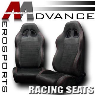   Stitch Reclinable Racing Seats+Sliders 39 (Fits 2000 Bentley Arnage
