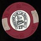 25 Horseshoe Club 9th issue Old Obsolete AU Las Vegas Casino Chip 