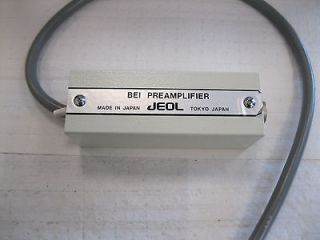 BEI PREAMPLIFIER FROM JEOL 840 SEM SCANNING ELECTRON MICROSCOPE