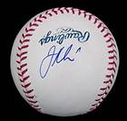 Joe Mauer Signed Game Used OMLB Baseball Autograph Ball w/ COA