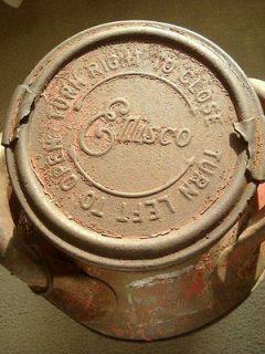 Vintage Enisco Antique creamer or milk can
