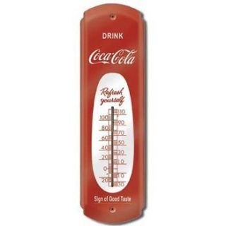   Coke Thermometer Gas Station Game Room Store Garage Bar Beer Pub Sign