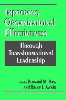   Transformational Leadership by Bernard M. Bass 1993, Paperback