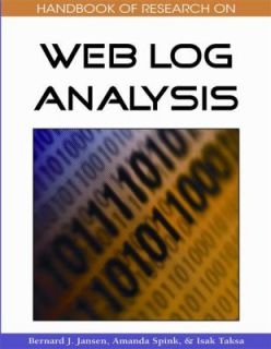   on Web Log Analysis by Bernard J. Jansen 2008, Hardcover