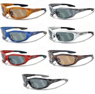 New Mens Xloop POLARIZED Fishing Cycle Sunglasses Black Blue Red 