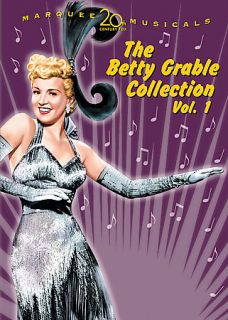 The Betty Grable Collection   Vol. 1 DVD, 2006, 4 Disc Set