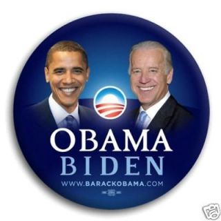 OBAMA / BIDEN Official Campaign Button / Pin
