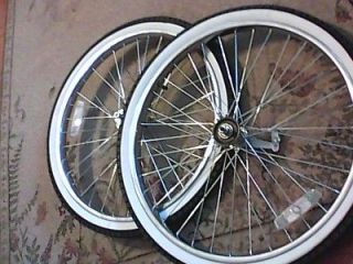 NEW 26 inch wheel set  single speed with coaster brake and new 