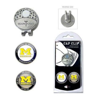 University of Michigan Wolverines GOLF Hat Clip Ball Markers