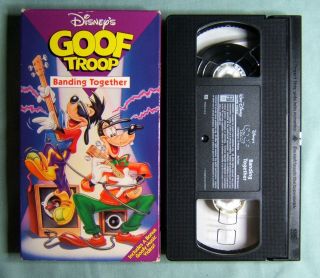 Disney GOOF TROOP Banding Together VHS