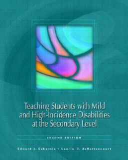 Teaching Students with Mild and High Incidence Disabilities at the 