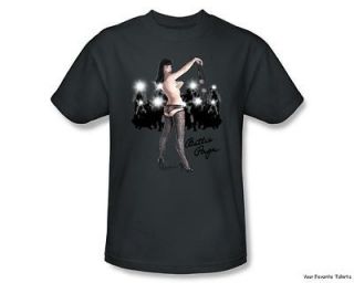 Licensed Bettie Page Paparazzi Adult Shirt S 3XL