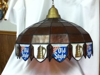 KP5 OLD STYLE BEER SIGN LIGHTED POOL TABLE LIGHT LAMP VINTAGE 