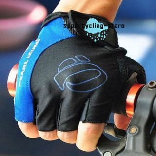   2012 BMX Cycling Bike Bicycle Half Finger Gloves Blue Size M L XL