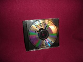 Black Eyed Peas Pump It Radio & LP versions CD Single Promo