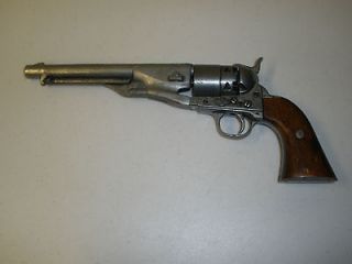 BKA 218 Black Powder Non Firing Movie Prop Pistol Revolver w Wood 
