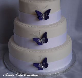   Butterfly Cake Decorations   Wedding Birthday Anniversary   Cupcakes