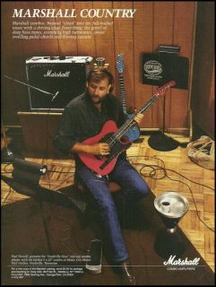 NASHVILLE NOW FRED NEWELL MARSHALL JUBILEE GUITAR AMPS AD 8X11 