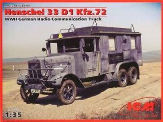 NEW ICM 1/35 WWII German Radio Com Truck ICM35467 NIB