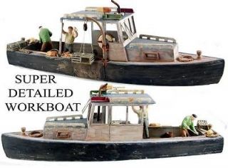 LOBSTER BOATLOBSTER BOAT, super Detailed and Finished  Layout Ready 