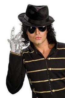 Officially Licensed Michael Jackson Adult Fedora Hat Costume Accessory 