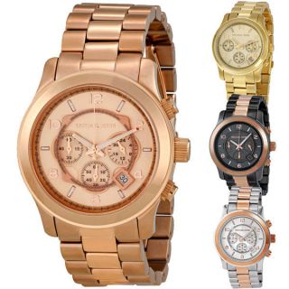 Michael Kors Chronograph Stainless Steel Watch   Multiple Styles 