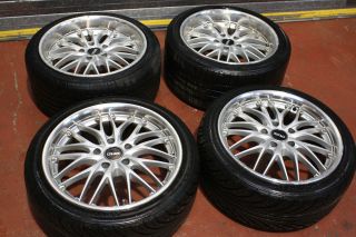 BMW 5 SERIES E39 STAGGERED WHEELS WITH TYRES 18 235/40/18 265/35/18