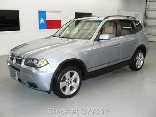 BMW  X3 WE FINANCE 2006 BMW X3 3.0I AWD PANO SUNROOF CRUISE CONTROL 