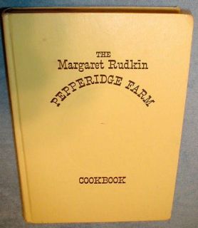 1963 Margaret Rudkin Pepperidge Farm Cookbook Hardcover (No DJ)