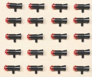 x20 NEW Lego BATMAN HALO STAR WARS ARMY Minifig Weapons Gun Lot